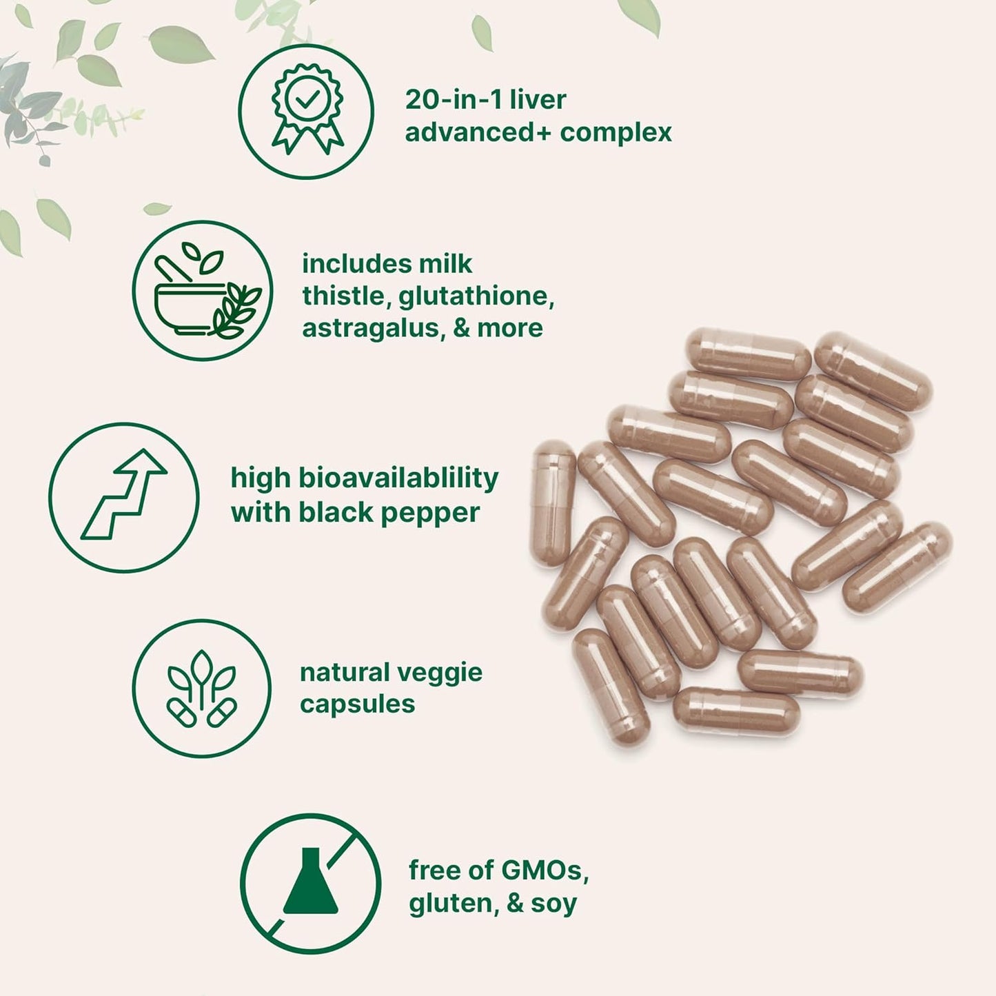 Olurna™ Milk Thistle Capsules